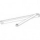 Glissière pour ECturn pour GEZE ECturn blanc 9016 mech.GEZE