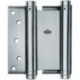 Charnière pour porte battante à ressort hélicoïdal modèle M acier, chromé jaune, taille 28 50 mm double effet