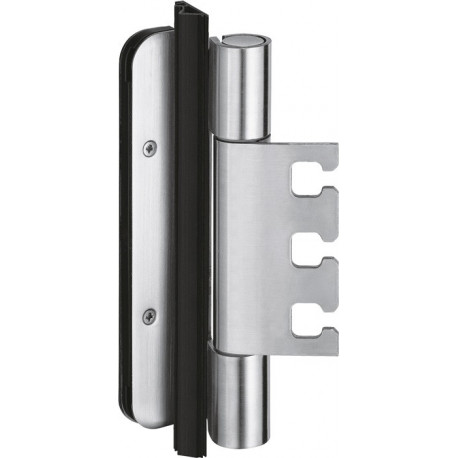 Charnière VARIANT VX 7939/160 FD Acier inoxydable brossé mat 200kg 22,5mm DIN Gauche/Droite