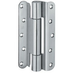 Charnière VARIANT VN 1939/160 FD Acier inoxydable brossé mat 160kg 22,5mm DIN Gauche/Droite gef.Tür m.FD SI
