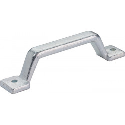 Poignée 64011 173 mm acier galvanisé 200 mm à visser sur HEINRICH