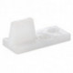 Guide planeur 214 plastique blanc portes en bois HELM (Par 10)