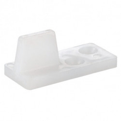 Guide planeur 214 plastique blanc portes en bois HELM (Par 10)