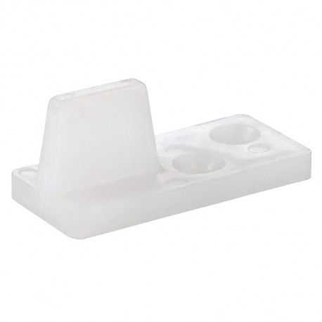Guide planeur 214 plastique blanc portes en bois HELM (Par 10)