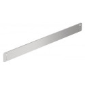 Plaque de montage adaptée au rail coulissant G-N XEA argenté P600 H.40mm DORMAKABA
