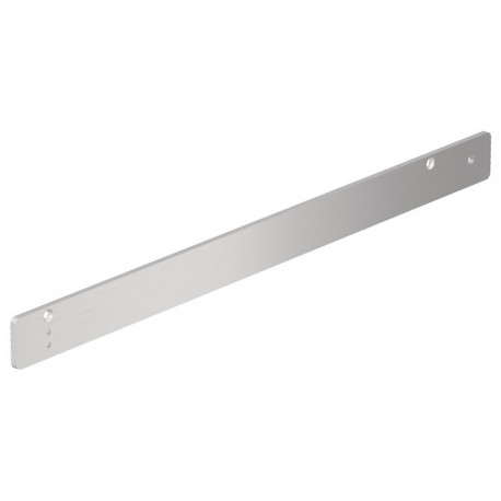 Plaque de montage adaptée au rail coulissant G-EMF XEA 140 Degrés argenté P600 DORMAKABA