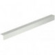 Support de linteau adapté à la glissière.G-EMF XEA 140 degrés blanc P100 DORMAKABA