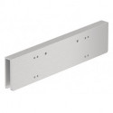 Patin de porte en verre TS 92 XEA argenté P600 DORMAKABA