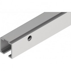 Rail de guidage 140 Alu.EV1 elox.Lager-L.2500mm Wm.HELM
