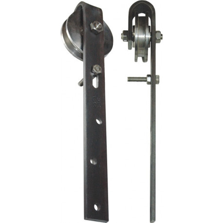 Poulie pour portail coulissant 75mm VA roh 250kg 9/11mm BETZ