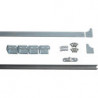 Jeu de rails 80785 Rail 30x5 mm acier galvanisé Galets 60 mm HBS-BETZ