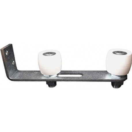 Rouleau de guidage double 85157 Rouleau plastique galvanisé STA BETZ