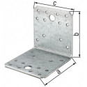 Equerre Connecteur d'angle 70x55x70mm S.2,5mm ETA-08/0165 GAH (Par 50)