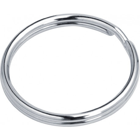 Anneau de clés D. intérieur 134 mm D. ext. 16 mm acier nickelé (Par 100)