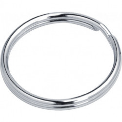 Anneau de clés D. intérieur 31 mm D. ext. 35 mm acier nickelé (Par 100)