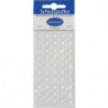 Tampon 10mm Plastique transparent auto-adhésif