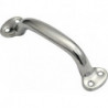 Manche creux, longueur 140 mm, acier laqué noir Nombre de trous 4