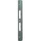 Plaque de verrou porte d'angle de sécurité L.300mm B.25mm S.3mm Acier galvanisé
