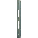 Plaque de verrou porte d'angle de sécurité L.300mm B.25mm S.3mm Acier galvanisé