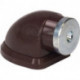 Support de porte magnétique 011/572/1 hauteur 38 mm plastique gris fixation cheville SCHNEGEL