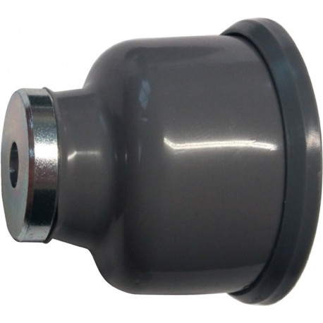 Support de porte magnétique 011/573/1 hauteur 54 mm plastique brun fixation cheville SCHNEGEL