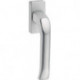 Poignée de fenêtre 1003/1035 Alu.F2/argent 35mm Stand.EDI
