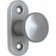 Bouton de porte relevable aluminium F2 / argent nickel 35 mm EDI