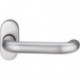 Poignée porte 1103/2033 Inox EST ov.8mm droit EDI