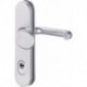 Poigné porte Logo 8755/0272 Alu.F1 72mm 35-45mm EDI