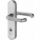 Poigné porte Logo 8755/9203 Alu.F1 92mm 65-75mm EDI