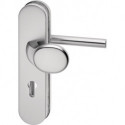 Poigné porte Logo 8743/0272 Alu.F1 72mm 35-45mm EDI