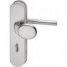 Poigné porte Logo 8743/0292 Alu.F1 92mm 65-75mm EDI
