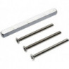 Kit de fixation porte Nr.51 73-77mm M6x85 carré.8x100mm EDI