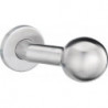 Bouton de porte K4 / 052/01 Inox Support F00 Tête sphérique coudée 8 mm