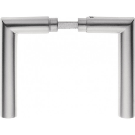 Paire de poignée 148 z acier inox F00 tige carrée 8 mm EDI