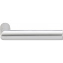 Pièce de trou de poignée de porte en acier inoxydable 148/108 carré mat 8 mm DIN droite / gauche
