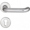 Set poignée porte Riva FS 103/103 AP VA F00 D/D TS 38-58mm PZ rd.DIN Gauche / Droite EDI