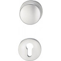 Set poignée porte Riva FS K7/103 Alu.F1 D/K TS 38-58mm PZ rd.DIN Gauche / Droite EDI