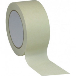 Ruban crêpé K5100 légèrement crêpé chamois longueur 50 m largeur 50 mm rouleau I (Par 24)