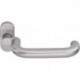 Poignée porte 8100A FS/6621 ER Inox F1 courbé carré.9mm