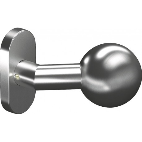 Poignée porte boule OGRO 3548V/6620 ER Material Inox ER fixe OGRO