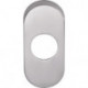 Rosette porte .6621 AL Alu.F1 9mm rd.ov.OGRO