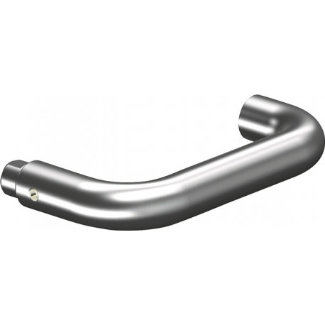 Poignée OGRO 8100 Alu.F1/Satino carré.8mm DIN G/D OGRO