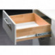Glissière tiroir KA 5632 acier.L.550mm 45kg HETTICH