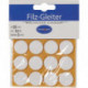 Patins en feutre 22mm blanc