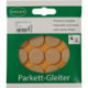 Tampon Premium 22mm Filz natur rond auto-adhésif