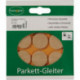 Tampon Premium 25mm Filz natur rond auto-adhésif