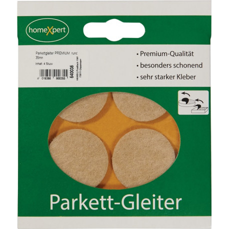 Tampon Premium 35mm Filz natur rond auto-adhésif
