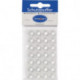 Tampon de protection 11,1mm plastique transparent Lins auto-adhésif