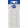 Tampon de protection 10mm plastique transparent auto-adhésif